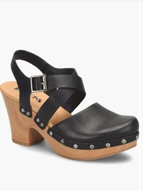 KORKS Abloom Strappy Clog Platform Sandals